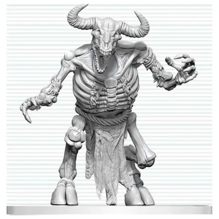Dungeons & Dragons Nolzur's Marvelous Miniatures Miniatura neagra Schelet de Minotaur 17 cm poza produsului