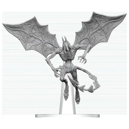 Dungeons & Dragons Nolzur's Marvelous Miniatures Miniatura nepictata Nightgaunt 17 cm poza produsului