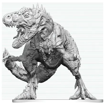 Dungeons & Dragons Nolzur's Marvelous Miniatures Miniatura nevopsita Tyrannosaurus Zombie 20 cm poza produsului
