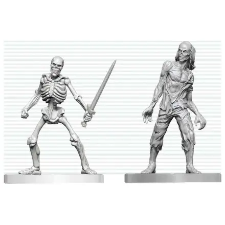 Dungeons & Dragons Nolzur's Marvelous Miniatures Miniaturi Nevopsite Zombie si Schelet 14 cm poza produsului