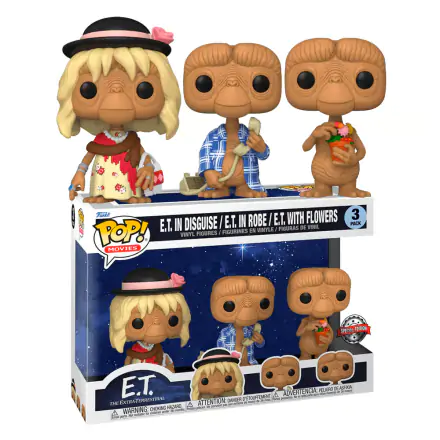 Figurină de vinil POP! Movies E.T. aniversare 40 de ani E.T. set de 3 9 cm termékfotója