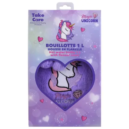 Unicorn Hot water bottle de 1 litru poza produsului