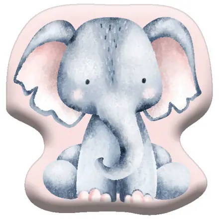 Perna decorativa Elephant Pink in forma, perna decorativa poza produsului