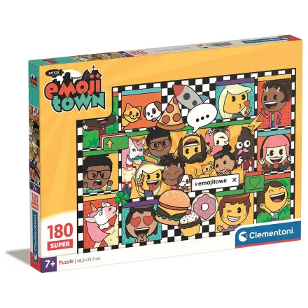 Emoji Town puzzle din 180 de piese Clementoni poza produsului