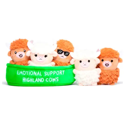 Emotional Support Highland Cows jucarii de plus poza produsului