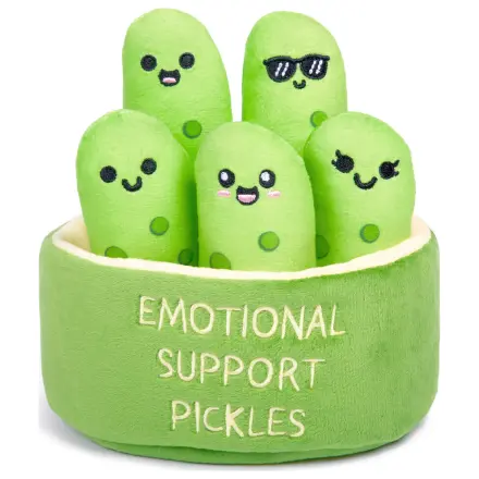Emotional Support Pickles jucarii de plus poza produsului