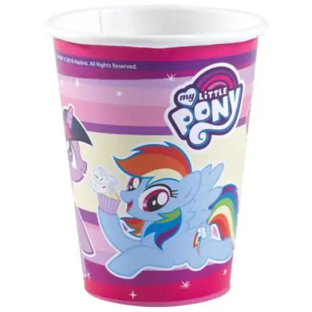 My Little Pony Pahare de hartie 8 bucati 250 ml poza produsului