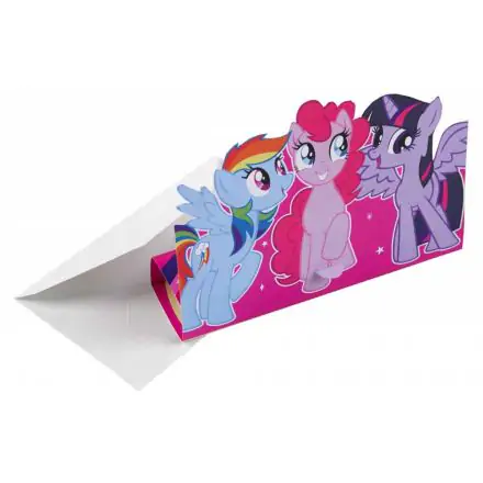 My Little Pony Party Invitations 8 buc. poza produsului