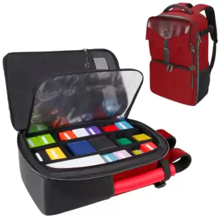 Rucsac pentru cărți Enhance TCG Series Collector's Edition Roșu poza produsului
