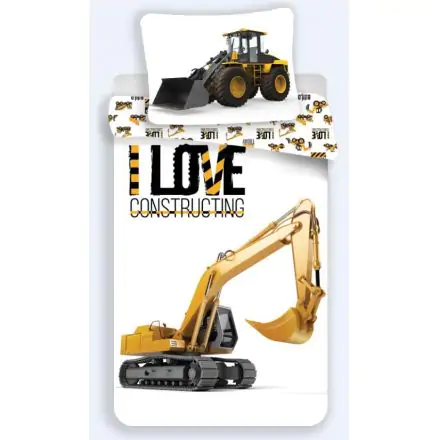 Husa de pilota Constructii 140x200cm, 70x90cm poza produsului