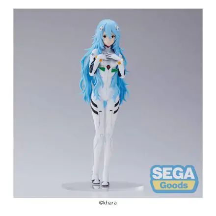Evangelion: 3.0+1.0 Thrice Upon a Time SPM PVC Statuie Rei Ayanami Long Hair Ver. 21 cm poza produsului