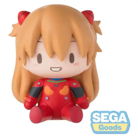 Evangelion: New Theatrical Edition Fuwa Petit Chibi Figurina Asuka Plug Suit 8 cm poza produsului