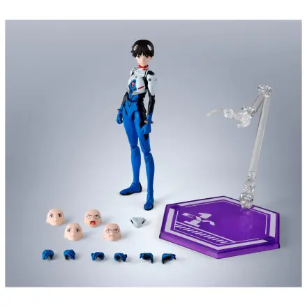 Evangelion Shinji Ikari S.H. Figuarts figurina 13,5cm poza produsului