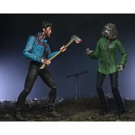 Figurină de acțiune Evil Dead Ultimate 2-Pack Bloody Ash & Cheryl Williams 18 cm termékfotója