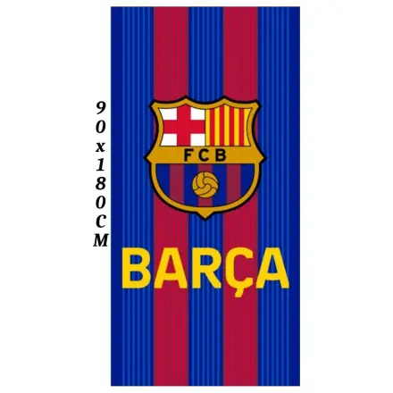 F.C Barcelona prosop de plaja din microfibra poza produsului