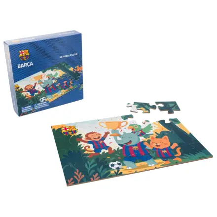 F.C. Barcelona puzzle 24 piese poza produsului