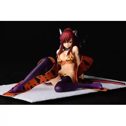 Statuie Fairy Tail 1/6 Erza Scarlet - Halloween CAT Gravure_Style 13 cm termékfotója