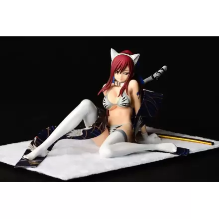 Fairy Tail Statuie 1/6 Erza Scarlet - White Tiger CAT Gravure_Style 13 cm termékfotója