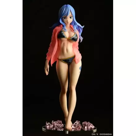 Statuie Fairy Tail 1/6 Jubia Lokser Gravure_Stylesee-through wet shirt Black Bikini!! 25 cm termékfotója