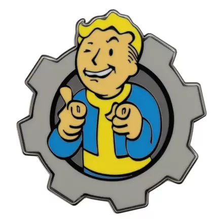 Fallout Pin Badge Charisma Boy Editie Limitata poza produsului