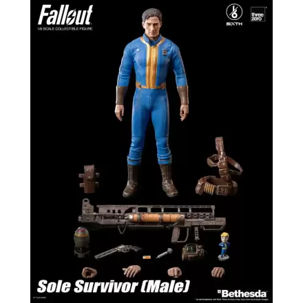 Figurină de acțiune Fallout FigZero 1/6 Supraviețuitorul (Masculin) 31 cm poza produsului