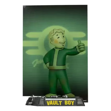 Fallout Movie Maniacs Statuetă PVC Vault Boy 13 cm poza produsului