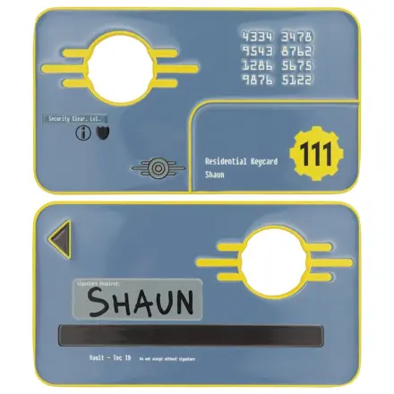 Fallout Replica Security Keycard Vault 111 Limited Edition 11 cm poza produsului