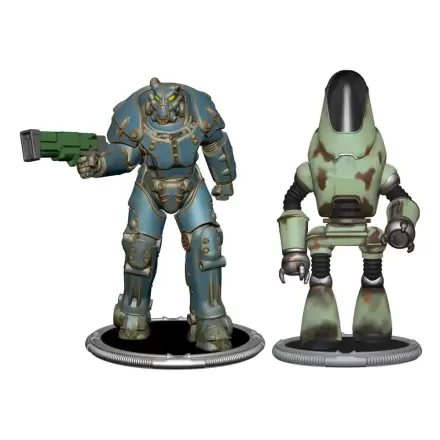 Fallout Mini Figurine Set 2 bucăți D X01 & Protectron 7 cm termékfotója