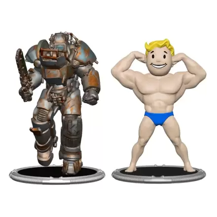 Set 2 figurine mini Fallout Raider & Vault Boy (Strong) 7 cm termékfotója