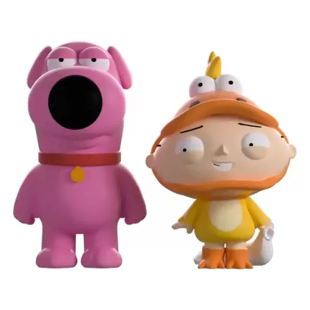 Figurine de vinil Family Guy 2-Pack Stewie & Brian Trick-Or-Treating 10 cm poza produsului