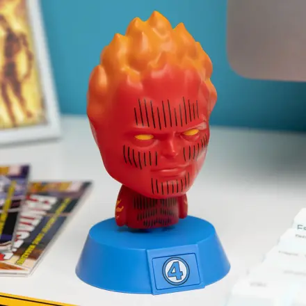 Fantastic Four Icons Light Human Torch 11 cm poza produsului