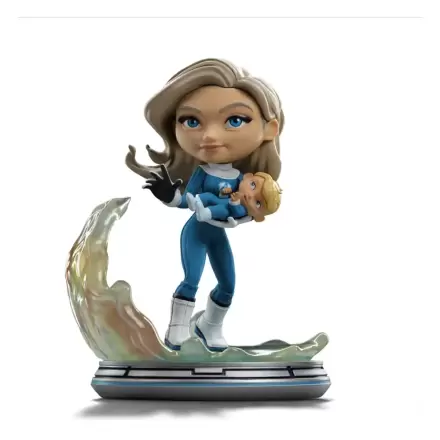 Fantastic Four Mini Co. PVC Figurina Femeia Invizibila si Franklin 15 cm poza produsului