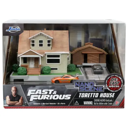 Fast & Furious Toretto House diorama replica poza produsului