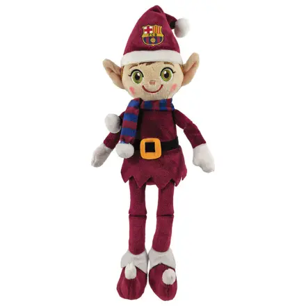 FC Barcelona Christmas Elf jucarie de plus 35cm poza produsului