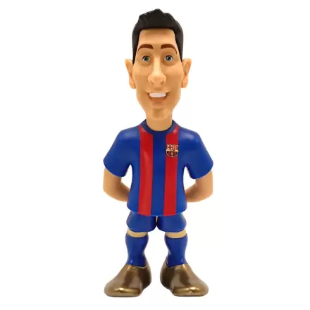 FC Barcelona Robert Lewandowski figura Minix 12cm poza produsului