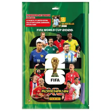 FIFA World Cup 2026 Adrenalyn XL Trading Cards Starter Pack Versiune Germana poza produsului