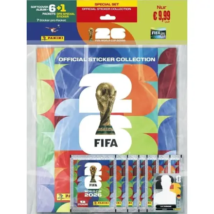 FIFA World Cup 2026 Sticker Collection Starter Pack Versiune Germana poza produsului
