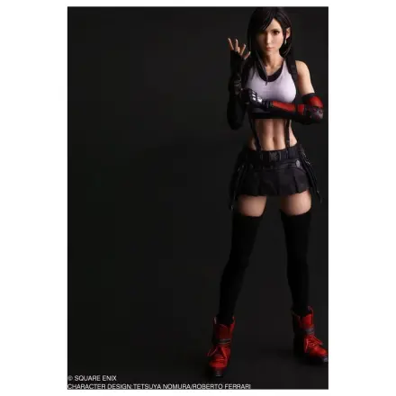 Final Fantasy VII Rebirth Play Arts Shin figurina de actiune Tifa Lockhart 25 cm poza produsului