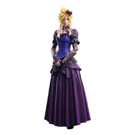 Final Fantasy VII Remake Play Arts Kai figurină de acțiune Cloud Strife Dress Ver. 28 cm termékfotója