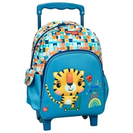 Fisher-Price Animals Tiger Rolling Preschool Backpack, geanta 30 cm poza produsului