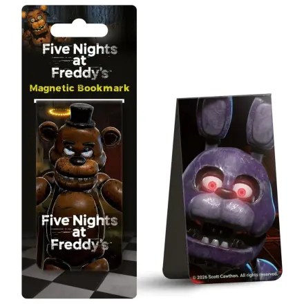 Semn de carte magnetic Five Nights at Freddy's Freddy poza produsului