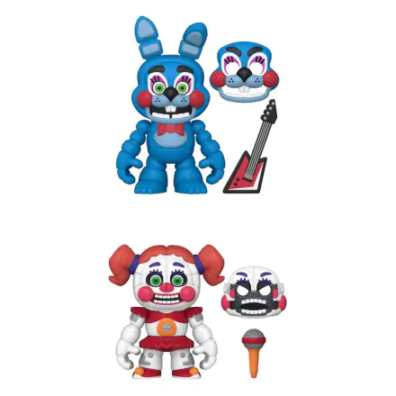 Five Nights at Freddy's Figurine de acțiune cu mecanism Snap Toy Bonnie & Baby 9 cm termékfotója