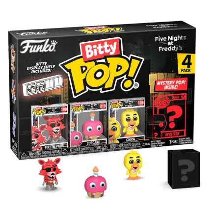 Blister 4 figurine Bitty POP Five Nights at Freddys Foxy termékfotója