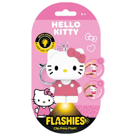 Flashies Hello Kitty breloc 3D cu lanterna led poza produsului