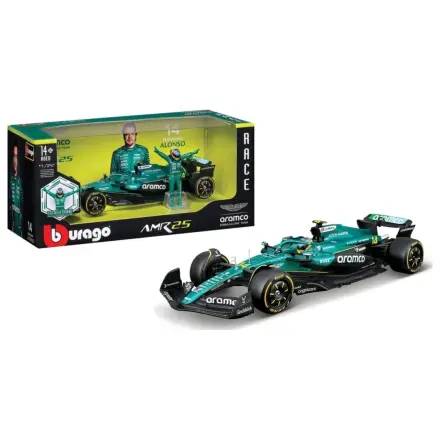 Formula 1 F1 Aston Martin AMR 25 2025 Alonso model turnat sub presiune 1/24 poza produsului
