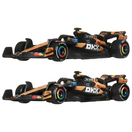 Formula 1 Hot Wheels Premium Die-Cast Vehicul pachet de 2 bucati 1:64 Team McLaren poza produsului