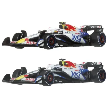 Formula 1 Hot Wheels Premium Die-Cast Vehicle 2-Pack 1:64 Team Visa Cash App Racing Bulls poza produsului