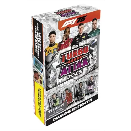 Formula 1 Turbo Attax TCG 2025 F1 Cutie Mega Editie Diamant Versiune Germana poza produsului
