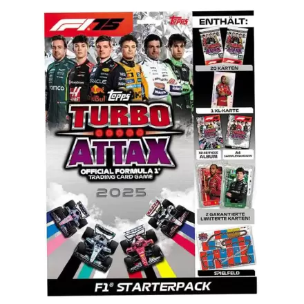 Formula 1 Turbo Attax TCG 2025 F1 Starterpack Versiune Germană poza produsului