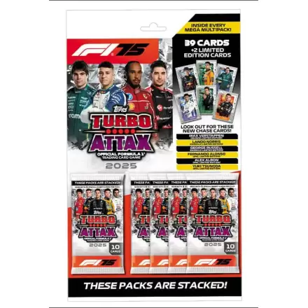 Formula 1 Turbo Attax TCG 2025 Mega Pachet Multiplu Editia Germana poza produsului